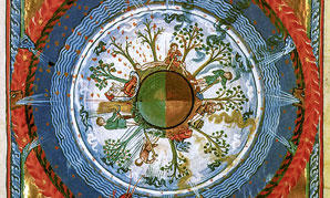 TP 5 Hildegard von Bingen, Werk Gottes, 12. Jahrhundert (1163-1173) / public domain