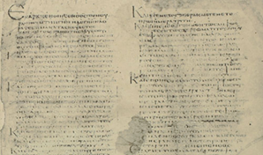 TP 3 Codex Alexandrinus Gen 1,1-25 und Rezeptionstexte, public domain.